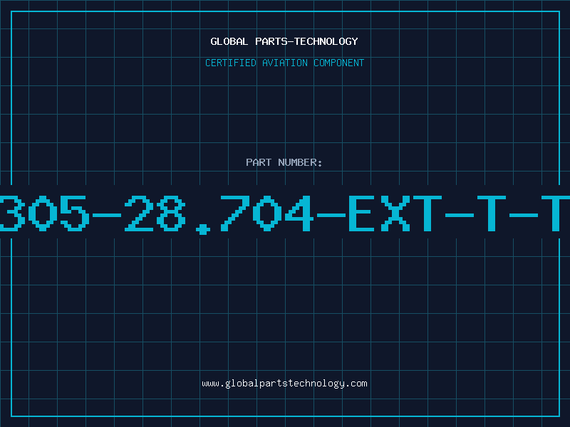 Aviation Part 4305-28.704-EXT-T-TR