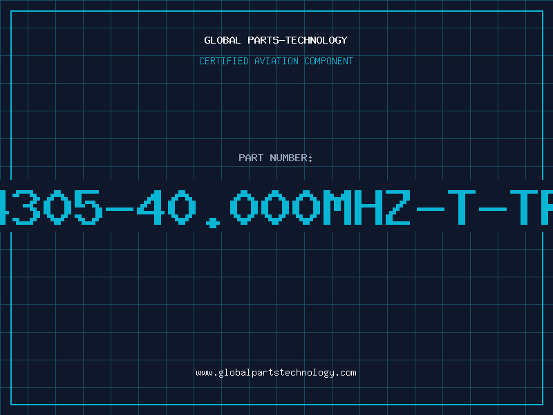 Aviation Part 4305-40.000MHZ-T-TR