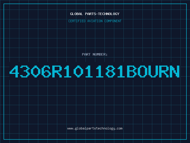 Aviation Part 4306R101181BOURN