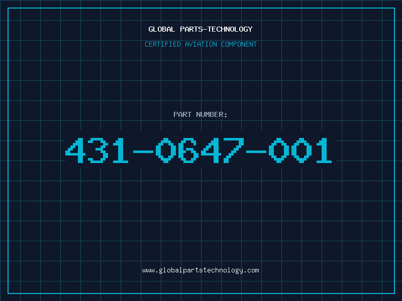Aviation Part 431-0647-001