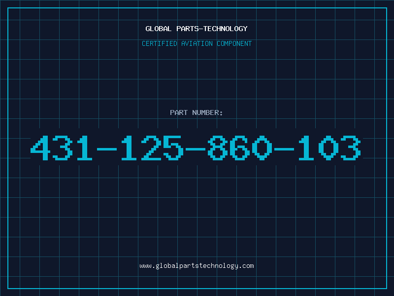 Aviation Part 431-125-860-103