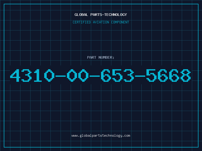 Aviation Part 4310-00-653-5668