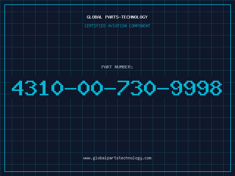 Aviation Part 4310-00-730-9998