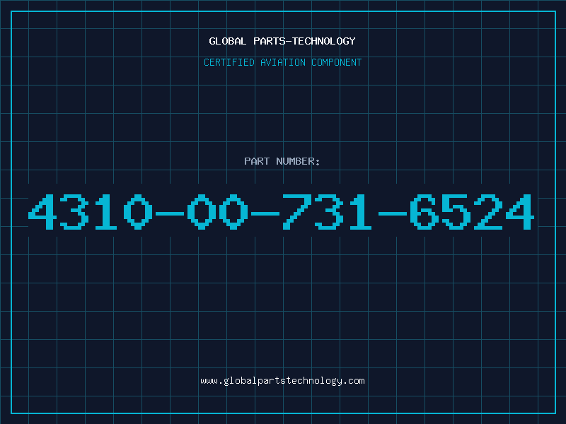 Aviation Part 4310-00-731-6524