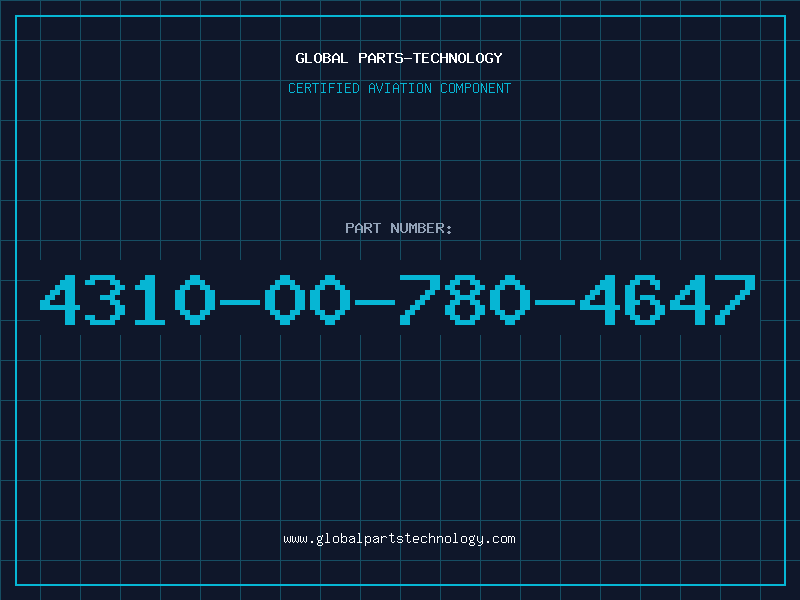 Aviation Part 4310-00-780-4647