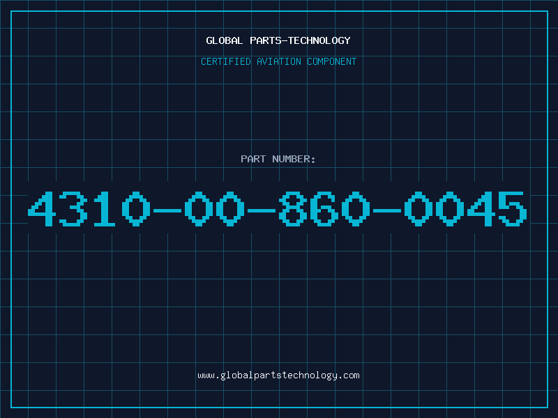 Aviation Part 4310-00-860-0045