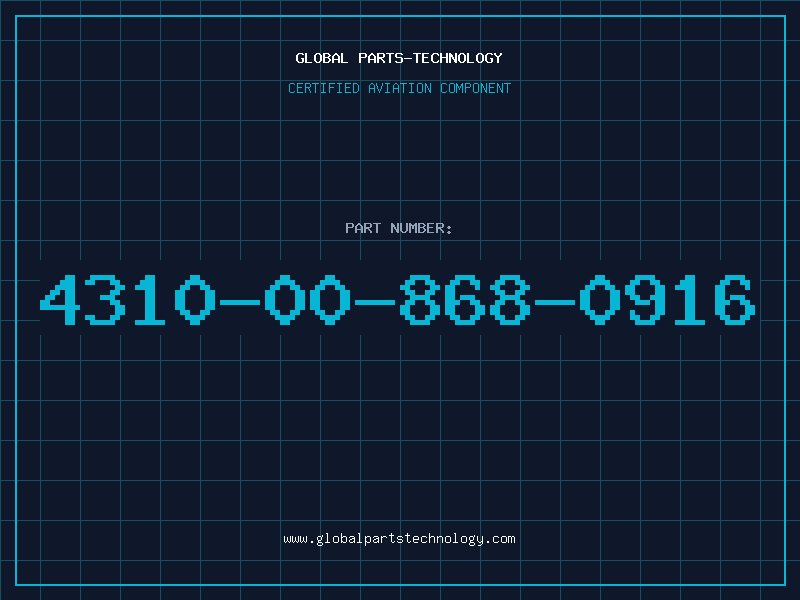 Aviation Part 4310-00-868-0916