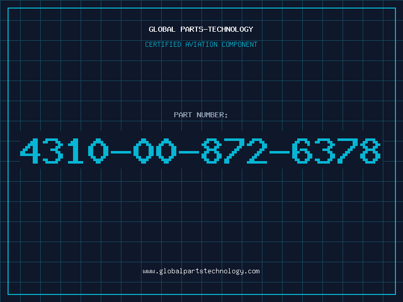 Aviation Part 4310-00-872-6378