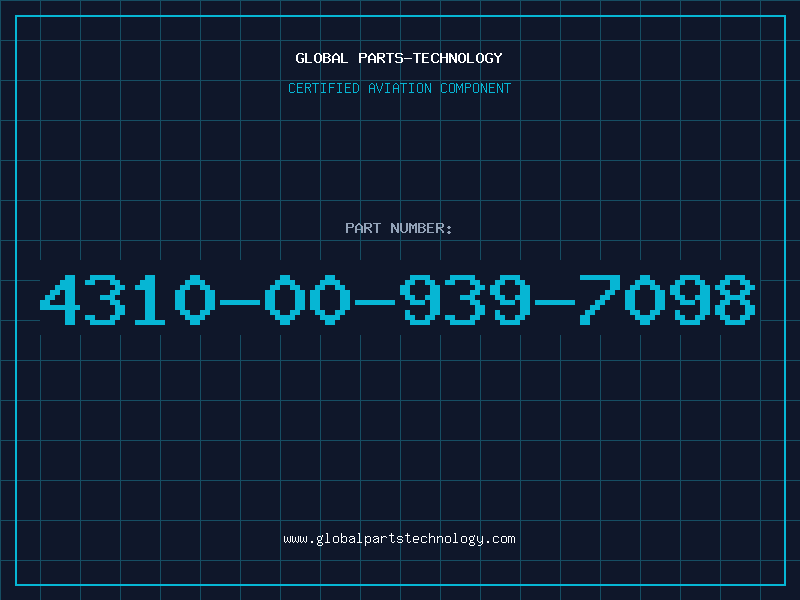 Aviation Part 4310-00-939-7098