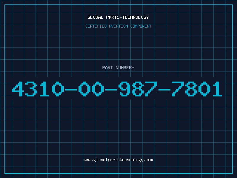 Aviation Part 4310-00-987-7801