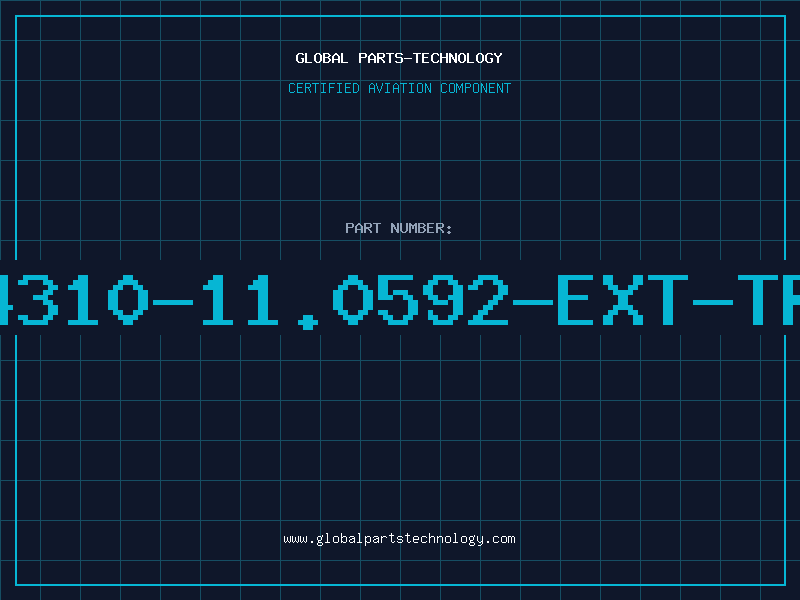 Aviation Part 4310-11.0592-EXT-TR