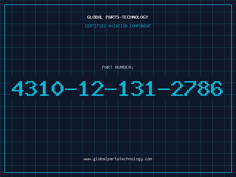 Aviation Part 4310-12-131-2786