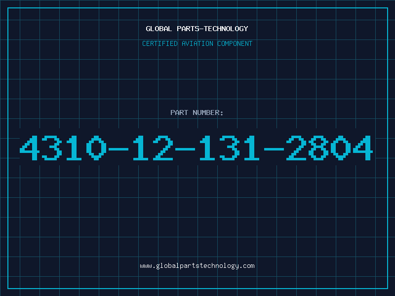 Aviation Part 4310-12-131-2804
