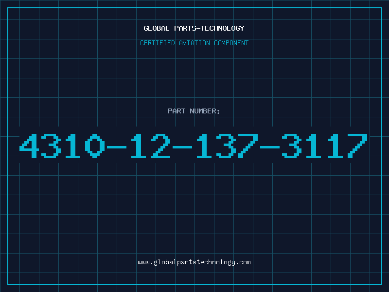 Aviation Part 4310-12-137-3117