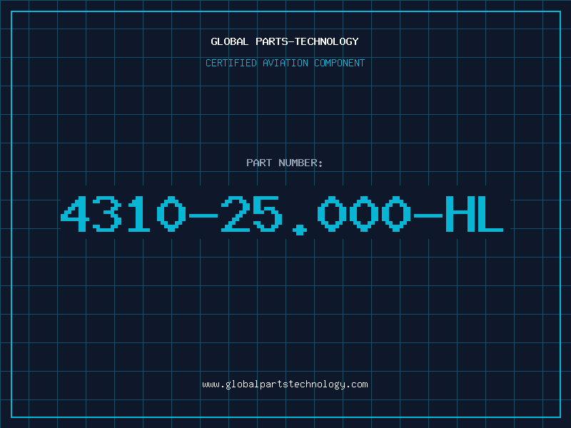 Aviation Part 4310-25.000-HL