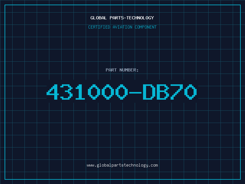 Aviation Part 431000-DB70