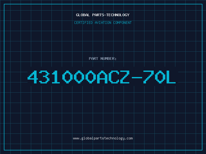 Aviation Part 431000ACZ-70L