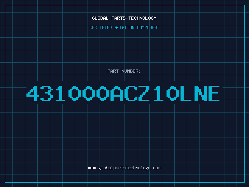 Aviation Part 431000ACZ10LNE