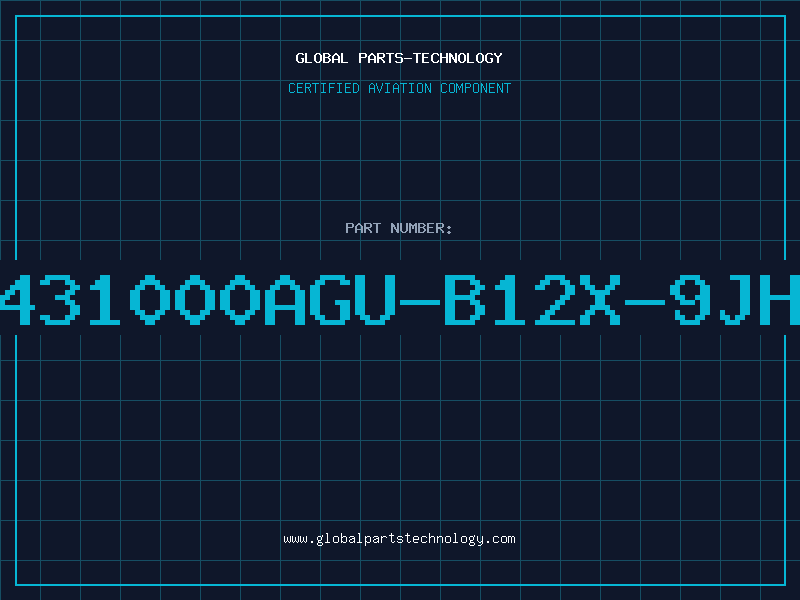 Aviation Part 431000AGU-B12X-9JH