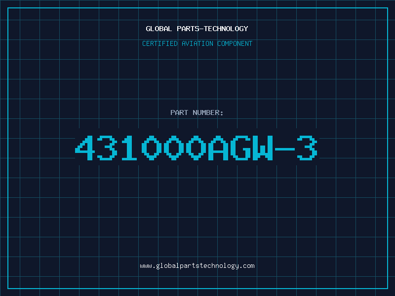 Aviation Part 431000AGW-3