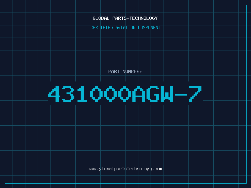 Aviation Part 431000AGW-7