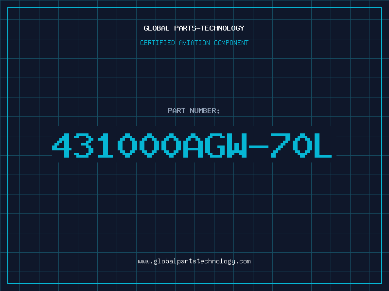 Aviation Part 431000AGW-70L