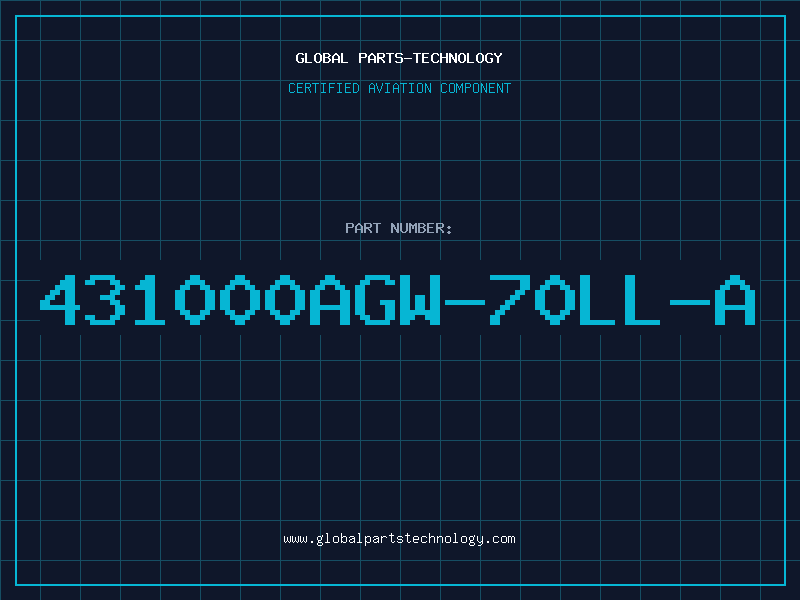 Aviation Part 431000AGW-70LL-A