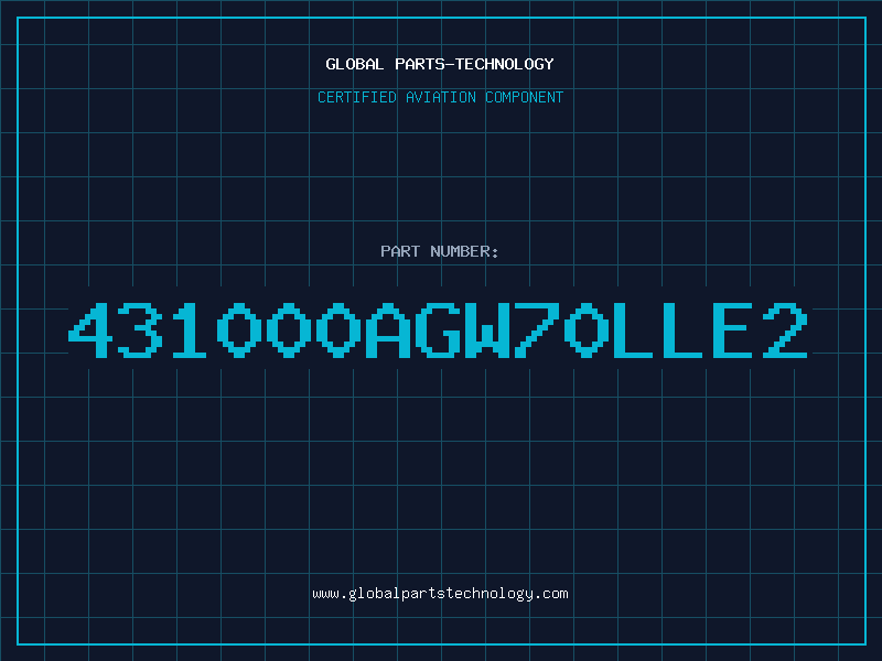 Aviation Part 431000AGW70LLE2