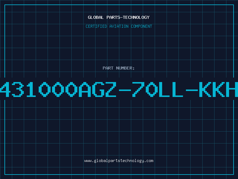 Aviation Part 431000AGZ-70LL-KKH
