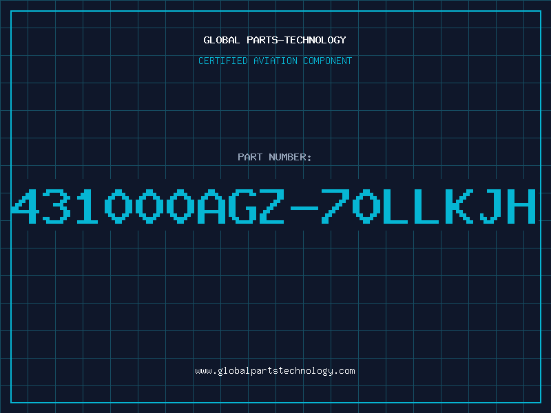 Aviation Part 431000AGZ-70LLKJH