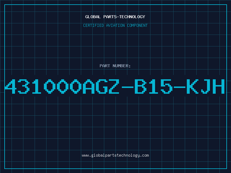 Aviation Part 431000AGZ-B15-KJH