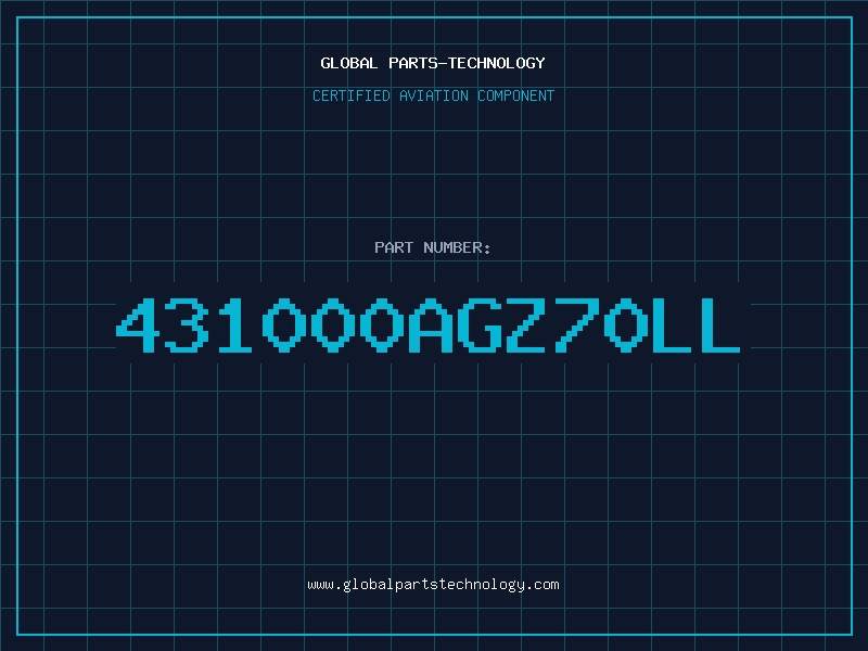 Aviation Part 431000AGZ70LL