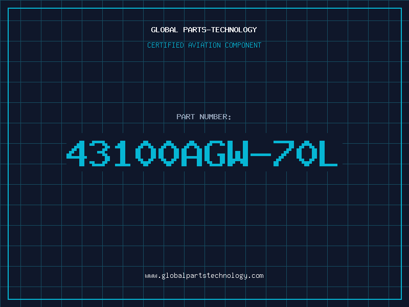 Aviation Part 43100AGW-70L
