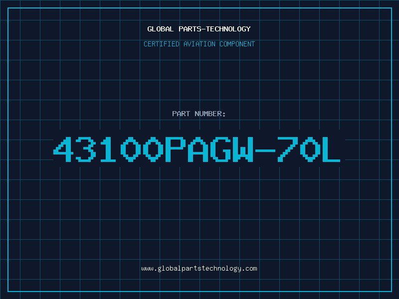 Aviation Part 43100PAGW-70L