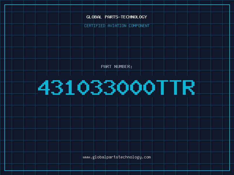 Aviation Part 431033000TTR