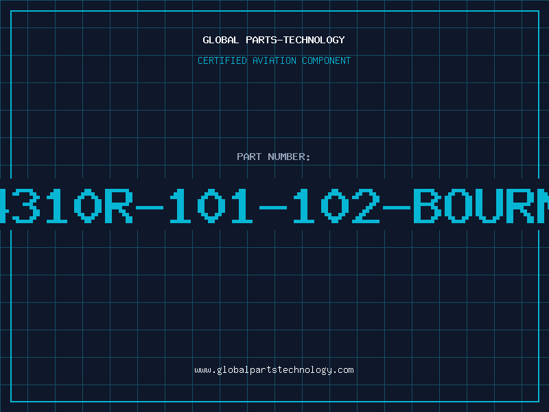 Aviation Part 4310R-101-102-BOURN