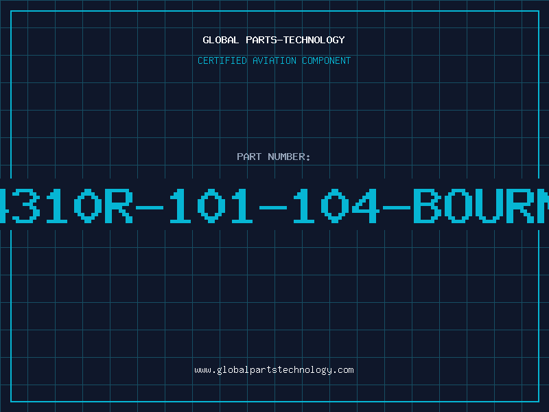 Aviation Part 4310R-101-104-BOURN