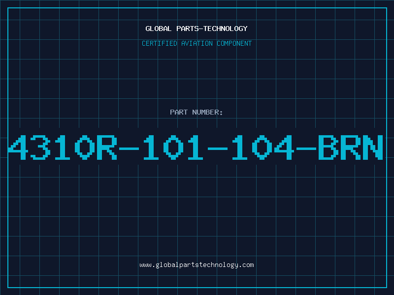 Aviation Part 4310R-101-104-BRN
