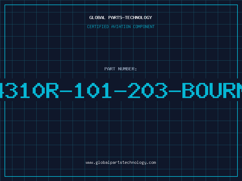 Aviation Part 4310R-101-203-BOURN