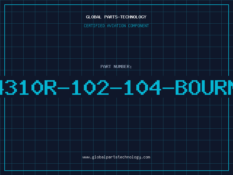 Aviation Part 4310R-102-104-BOURN