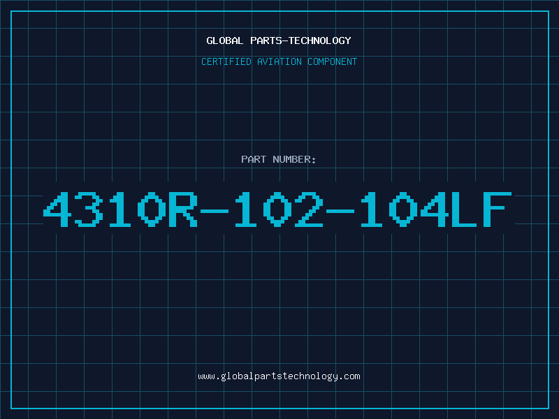 Aviation Part 4310R-102-104LF