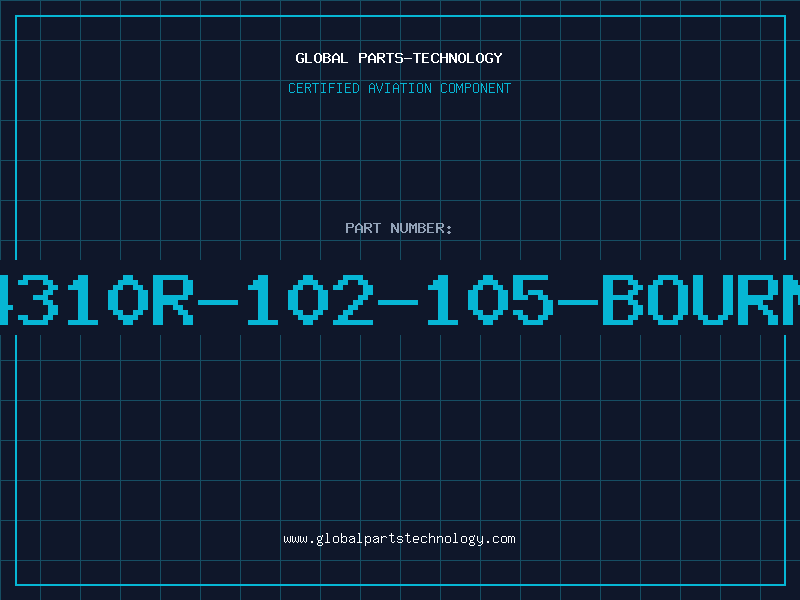 Aviation Part 4310R-102-105-BOURN