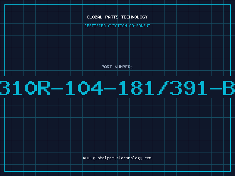 Aviation Part 4310R-104-181/391-BO