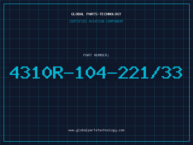 Aviation Part 4310R-104-221/33