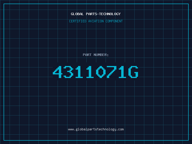 Aviation Part 4311071G