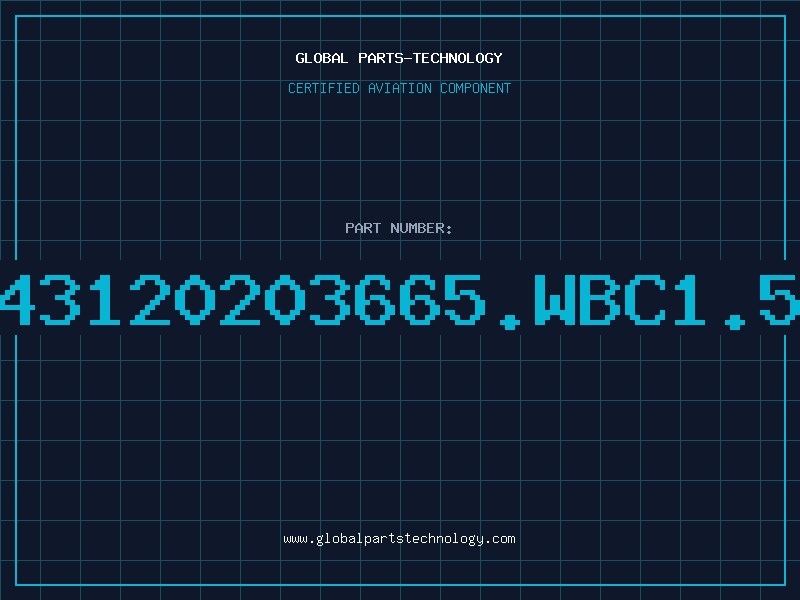 Aviation Part 43120203665.WBC1.5