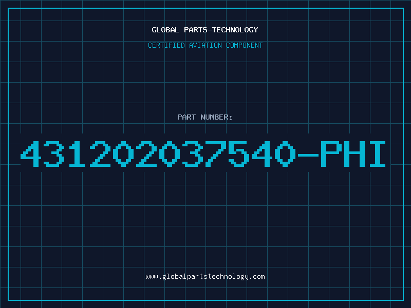 Aviation Part 431202037540-PHI