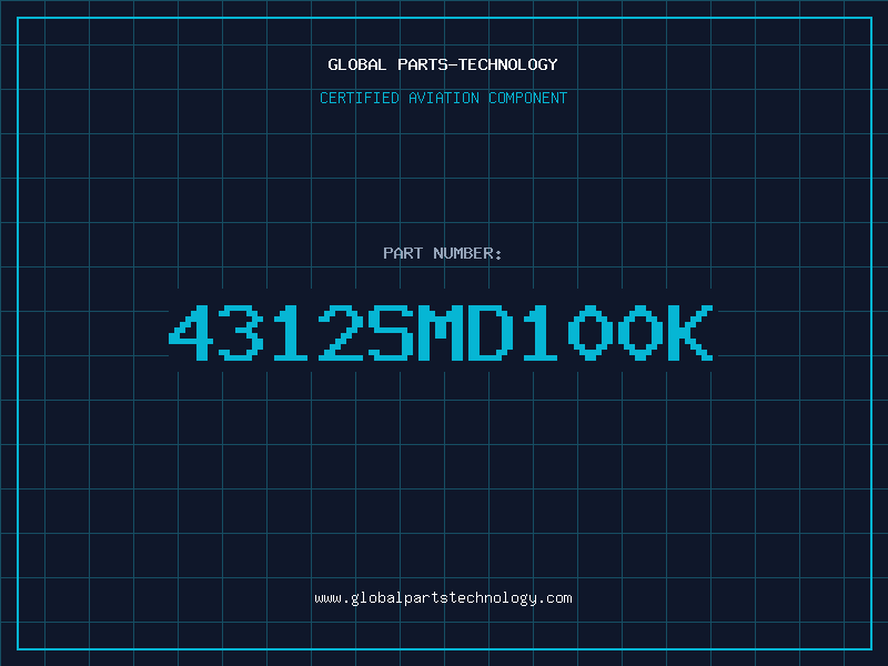 Aviation Part 4312SMD100K