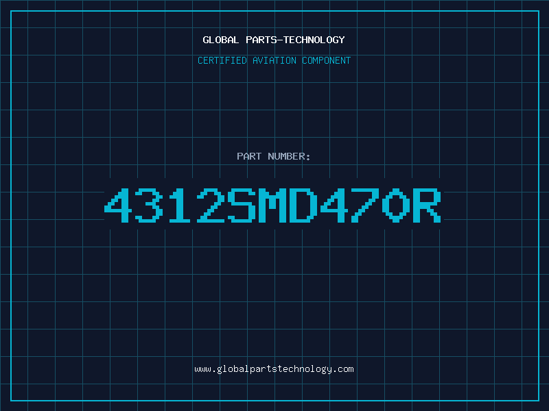 Aviation Part 4312SMD470R