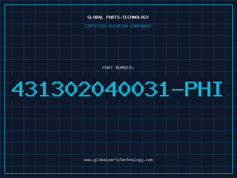 Aviation Part 431302040031-PHI